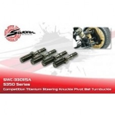 S350 SeriesCompetition Titanium Steering Knuckle Pivot Ball Turnbuckle