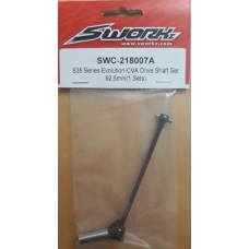 S35 Series Evolution-CVA Drive Shaft Set 92.5mm(1 Sets)