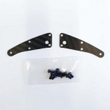 S35-GT2/E Pro-composite Carbon Front Upper Arm Cover (1mm)(2PC